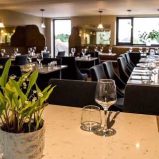 Butlers Restaurant, bar and terrace in Arundel, West Sussex, restaurant and bar furniture by DeFrae Contract Furniture London.