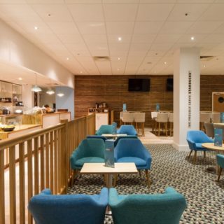 Riviera Conference Centre restaurant and bar furniture by DeFrae Contract Furniture