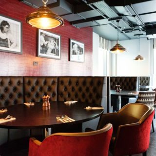 Restaurant Furniture by DeFrae Contract Furniture at Marco Pierre White Marcos New York Italian
