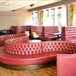 BBC Club restaurant furniture by DeFrae Contract Furniture