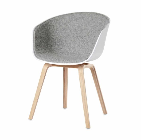 About AAC Armchair at DeFrae Contract Furniture Upholstered Seat Beech Wood frame