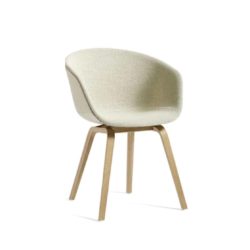 About Armchair at DeFrae Contract Furniture Upholstered Cream Natural Beech Legs