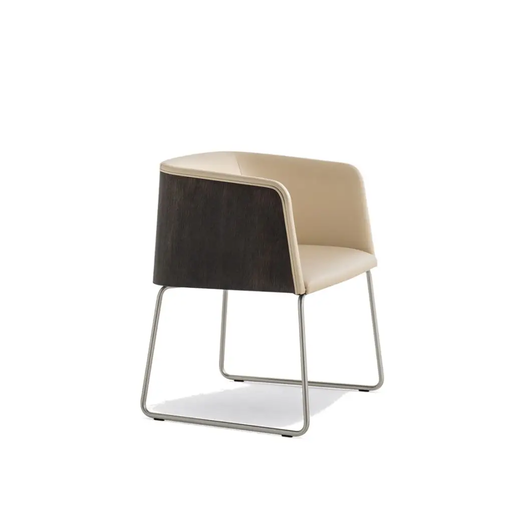 Allure Armchair 737 Sled Base Pedrali at DeFrae Contract Furniture