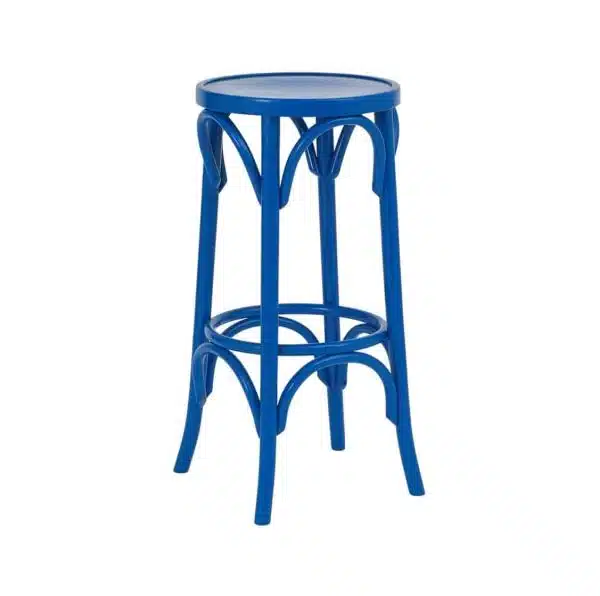 Archie Bentwood Bar Stool From DeFrae Contract Furniture Blue