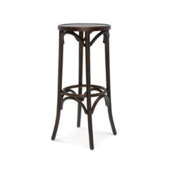 Archie Bentwood High Bar Stool From DeFrae Contract Furniture Walnut 2