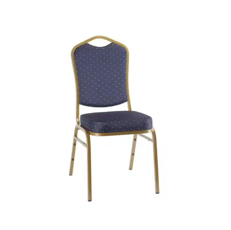 Ark Banqueting Chairs Blue & Gold