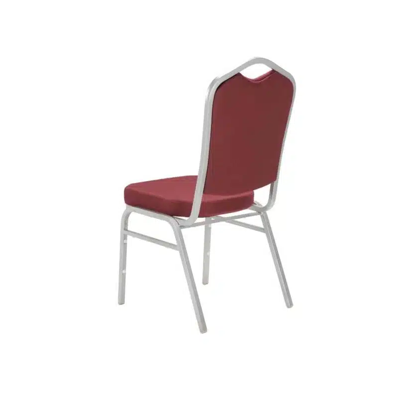 Ark Banqueting Chairs Red & Silver