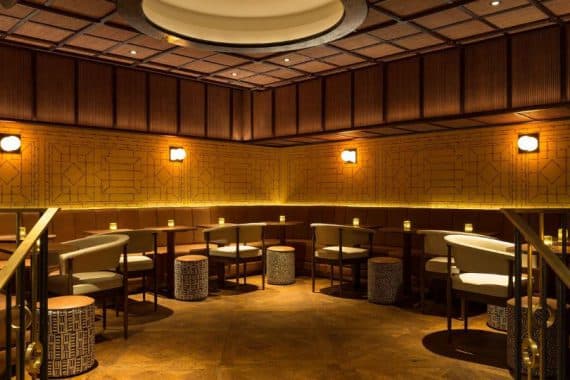 Bar furniture by DeFrae Contract Furniture at Oriole London