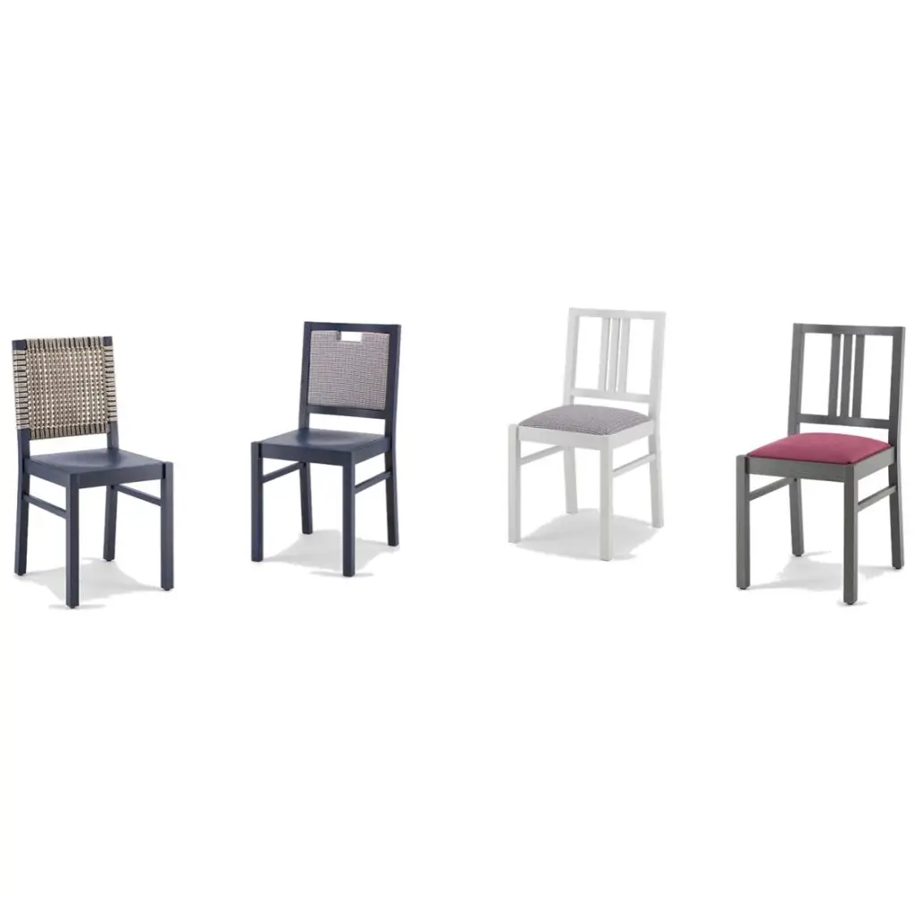 Barney Side Chair Colours FSC DeFrae Contract Furniture Xedra X-Ilaria Range