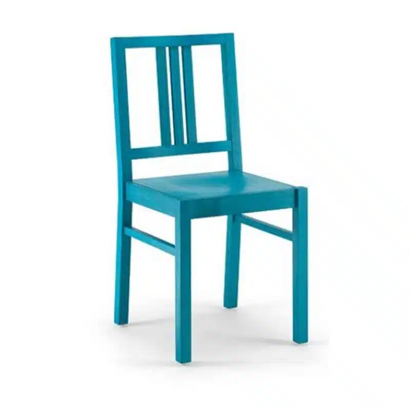 Barney Side Chair FSC DeFrae Contract Furniture Xedra X-Ilaria Blue