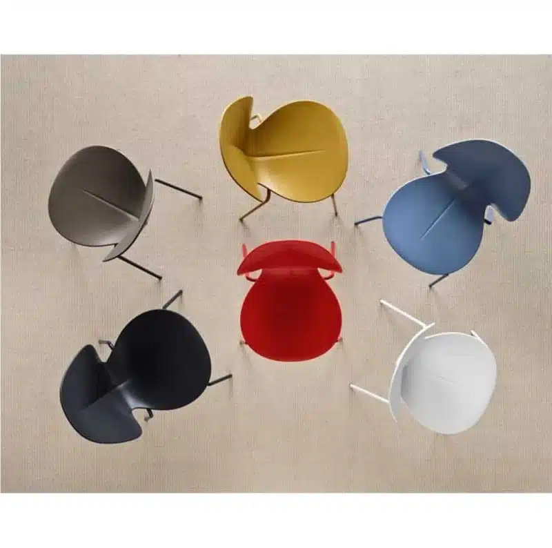 Basil Side Chair Calligaris available from DeFrae Contract Furniture Stackable Colours Range