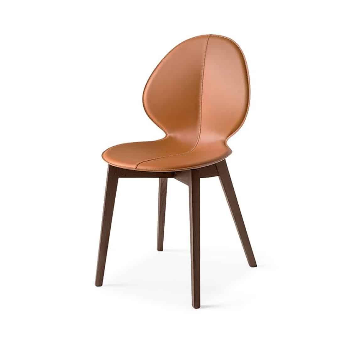 Basil Wood Side Chair Calligaris available from DeFrae Contract Furniture