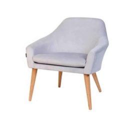 Bertie Armchair DeFrae Contract Furniture Grey