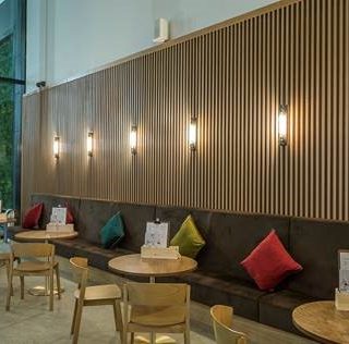 Banquette Seating by DeFrae Contract Furniture at Picturehouse Cinema Ashford