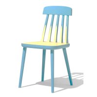 Blaze side chair spindle back wood chair from DeFrae Contract Furniture