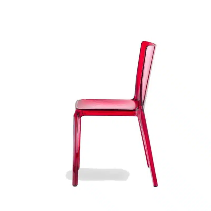 Blitz outside chair Pedrali DeFrae Contract Furniture red