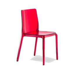 Blitz outside chair Pedrali DeFrae Contract Furniture red
