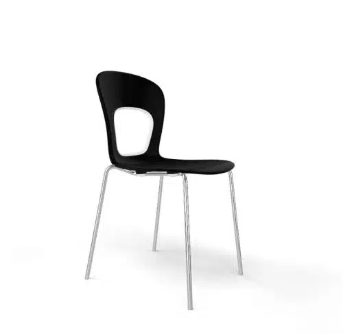 Blog Side Chair Gaber at DeFrae Contract Furniture Black