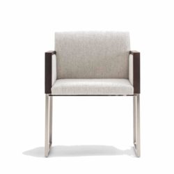 Box armchair at DeFrae Contract Furniture by Pedrali Front View