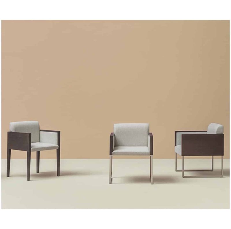 Box armchair at DeFrae Contract Furniture by Pedrali Range