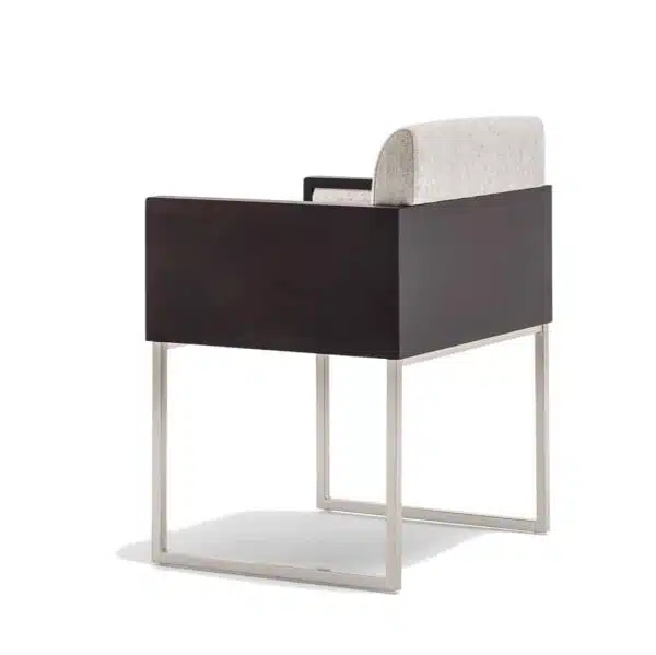 Box armchair at DeFrae Contract Furniture by Pedrali Side Back View