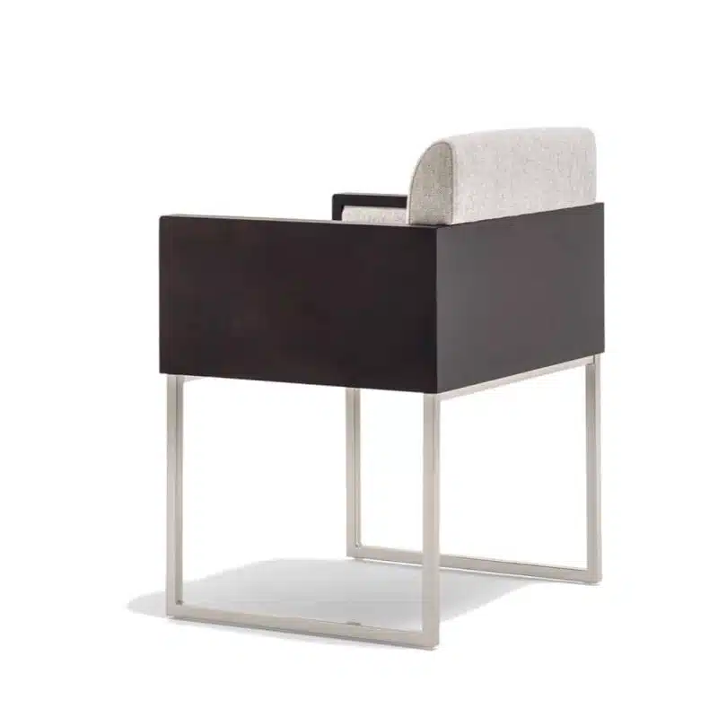 Box armchair at DeFrae Contract Furniture by Pedrali Side Back View