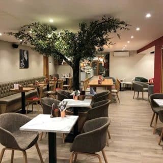 Coffee shop cafe furniture at Primo Caffe by DeFrae Contract Furniture.