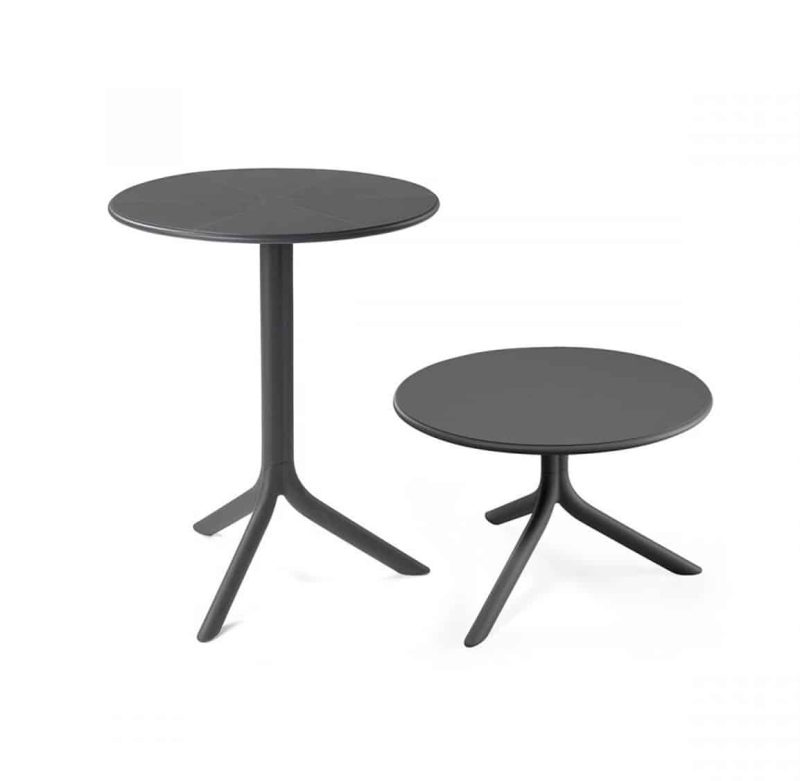 Candy Table Nardi Spritz DeFrae Contract Furniture Dining and Coffee Table height Black