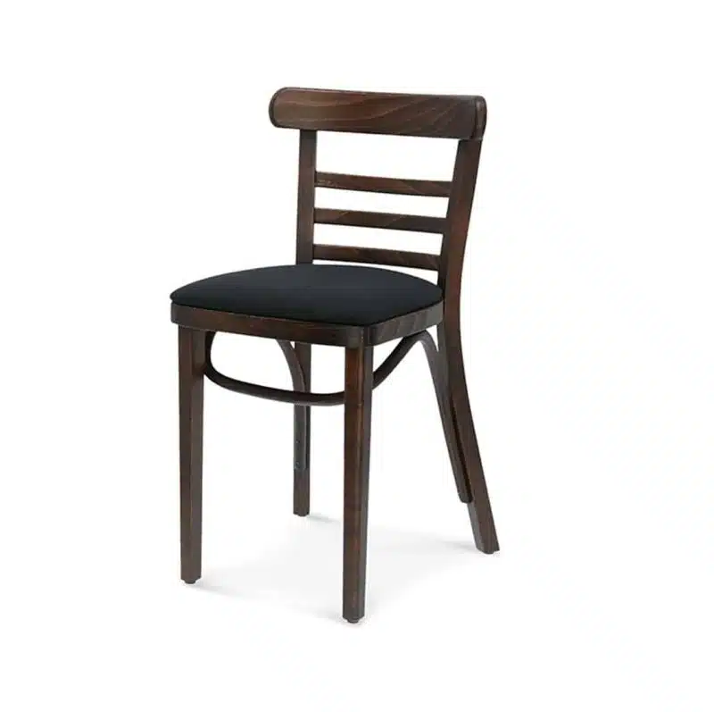 Charlie Classic Wood Chair Slatted Back Pub Restaurant Chair Bentwood