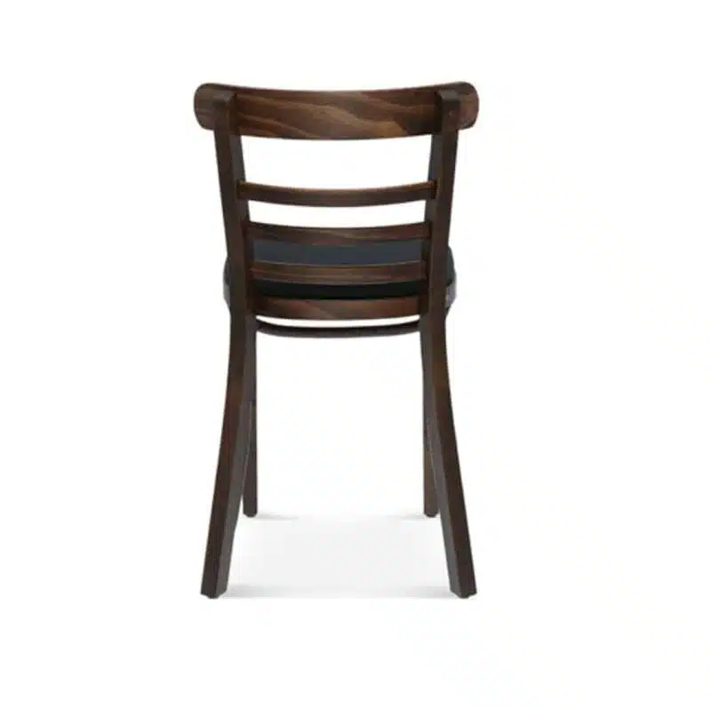 Charlie Classic Wood Chair Slatted Back Pub Restaurant Chair Bentwood Back