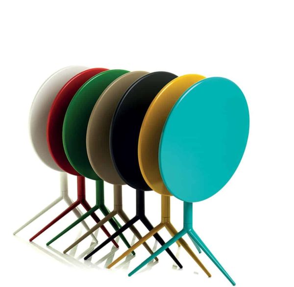 Ciak folding table base DeFrae Contract Furniture Alma Design Colours Range