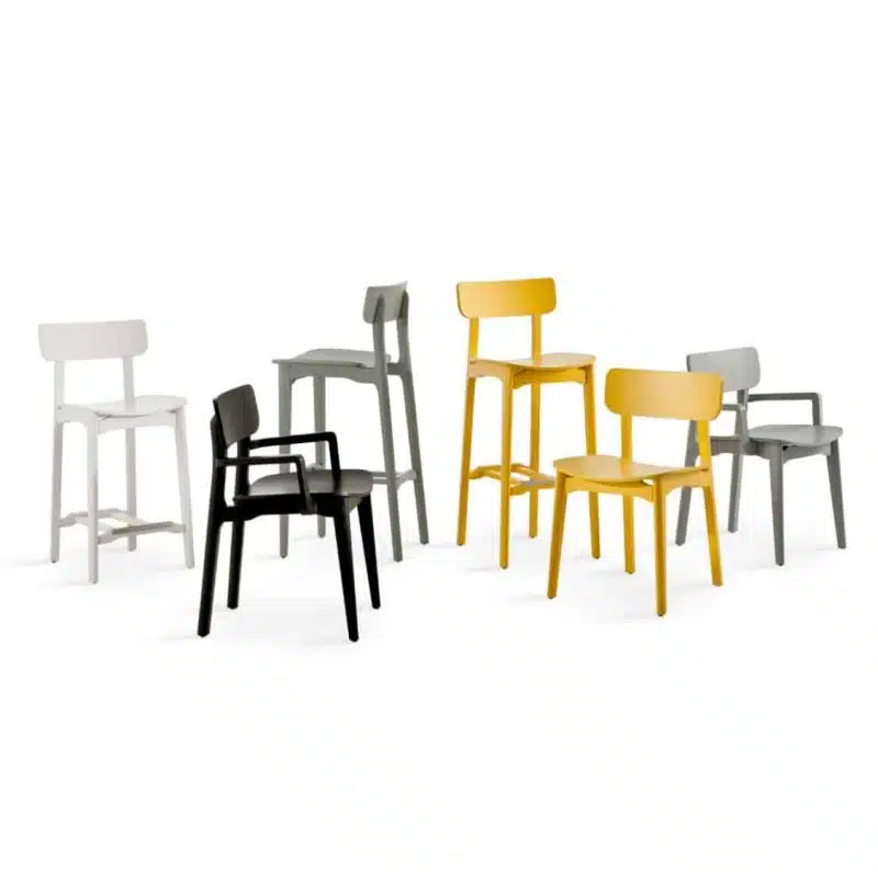 Coco Side Chair DeFrae Contract Furniture Colours Range