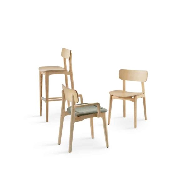 Coco Side Chair DeFrae Contract Furniture Range