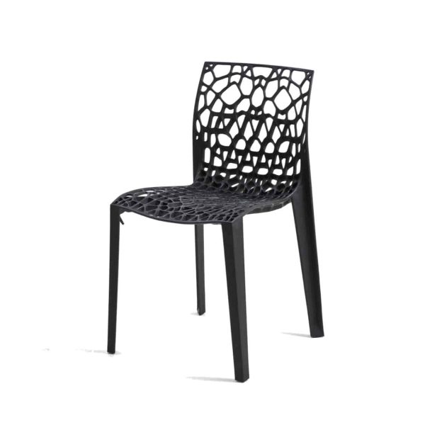 Coral side chair eco friendly and stackable