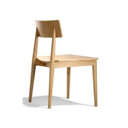 Crack side chair DeFrae Contract Furniture Natural Wood Chair