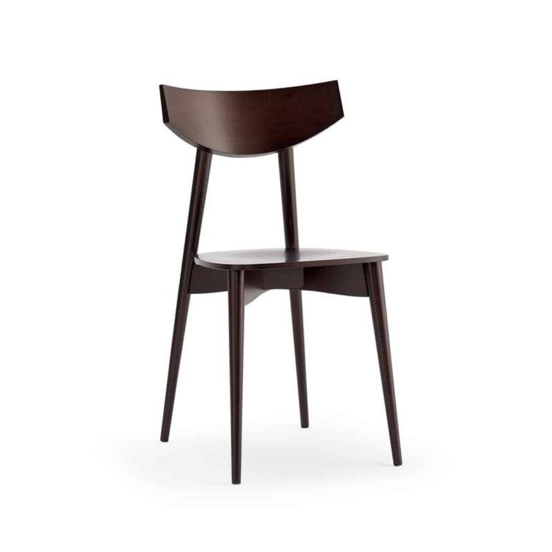 Day Chair Dayana DeFrae Contract Furniture Walnut Stain