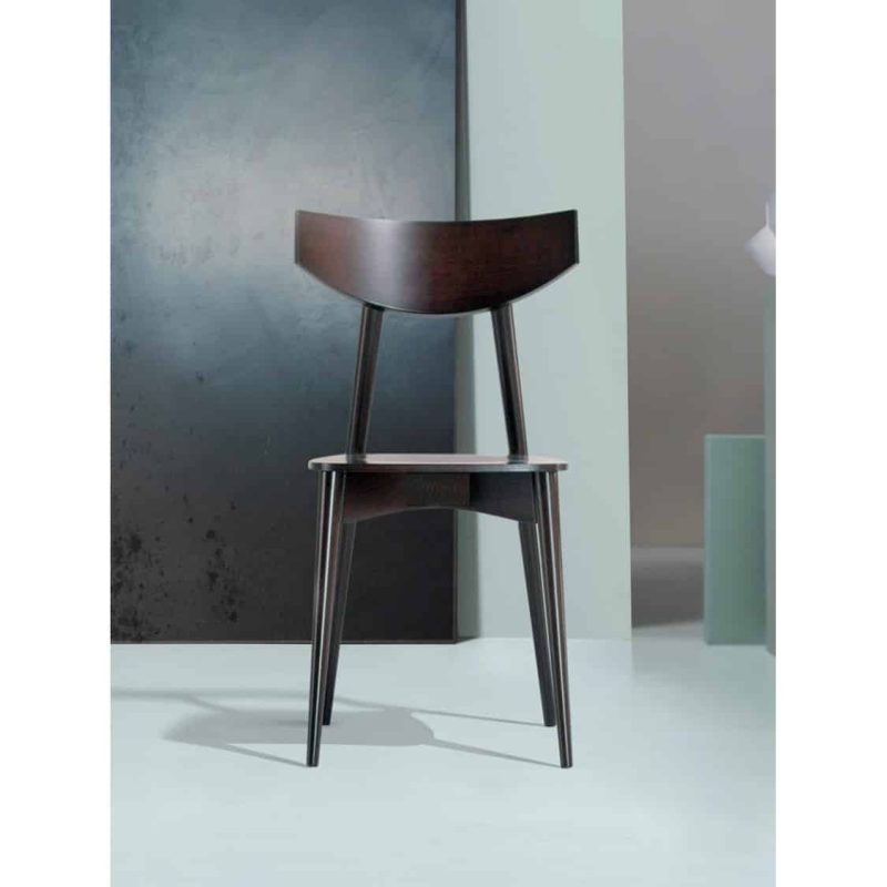Day Chair Dayana DeFrae Contract Furniture Walnut Stain In Situ