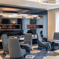 Hotel furniture by DeFrae Contract Furniture at the Mercure Hotel Edinburgh