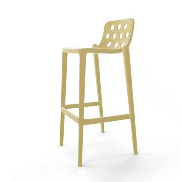 Dory Stackable Bar stool Isidoro Gaber at DeFrae Contrcat Furniture Sage