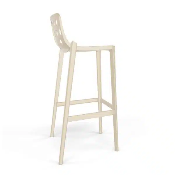 Dory Stackable Bar stool Isidoro Gaber at DeFrae Contrcat Furniture Sand