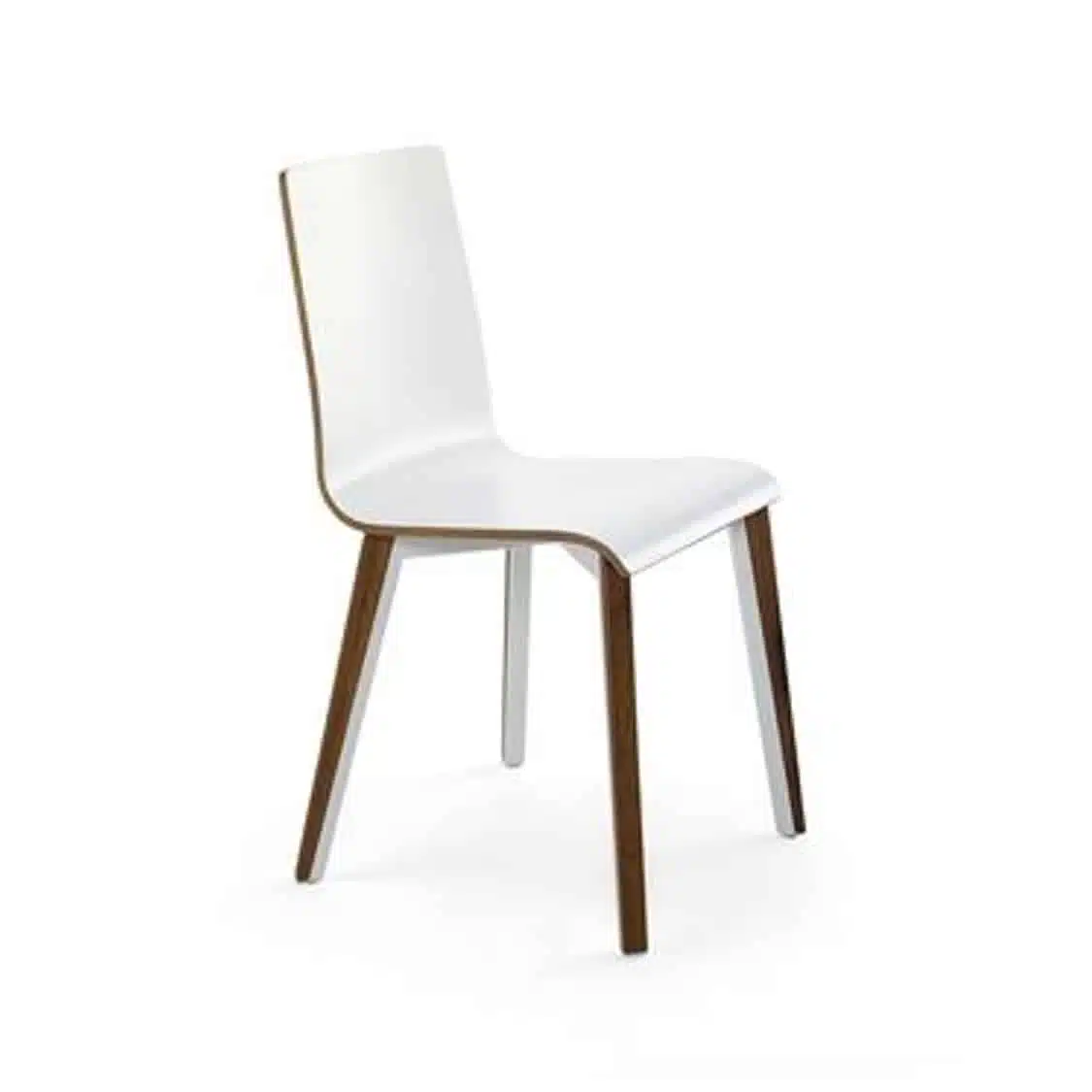 Etta Side Chair Tony Cignini DeFrae Contract Furniture White