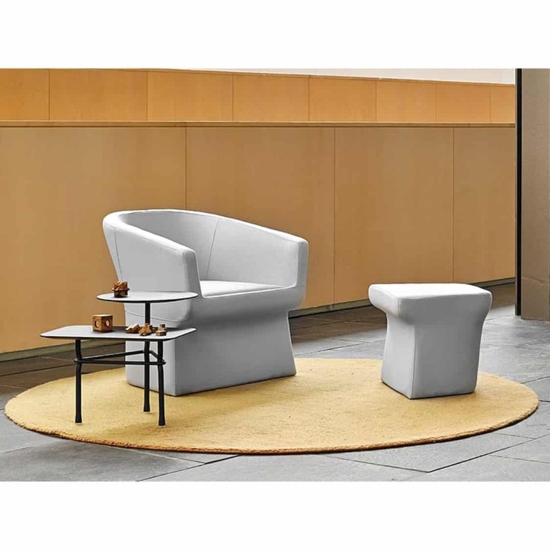 Fedele Armchair by Viccarbe at DeFrae Contract Furniture in situ