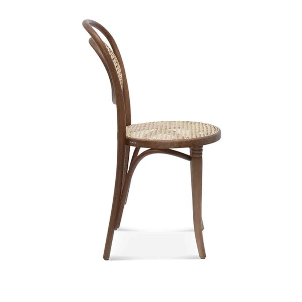 Fleur Side Chair Bentwood Chair With Kane Seat And Back DeFrae Contract Furniture Side