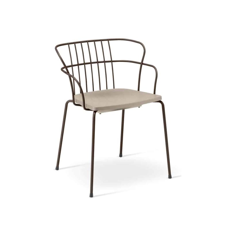 Flint Armchair Et Al available from DeFrae Contract Furniture Upholstered Seat