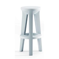 Frozen bar stool outside Plust at DeFrae Contract Furniture Colours