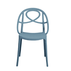 Galaxy Etoile P Side Chair Blue DeFrae Contract Furniture