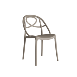 Galaxy Etoile P Side Chair DeFrae Contract Furniture Turtle Dove