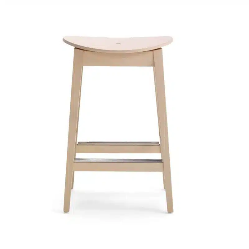 Grady Low Stool Gradisca Billiani Wooden DeFrae Contract Furniture