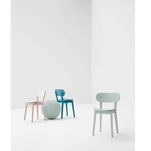 Grady Side Chair Gradisca Billiani Wooden DeFrae Contract Furniture Colours