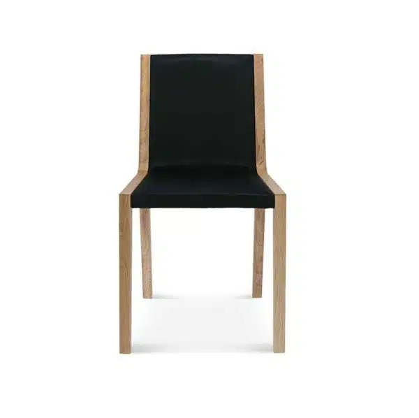 Half and Half Side Chair Teba A 1606 Fameg DeFrae Contract Furniture Front View